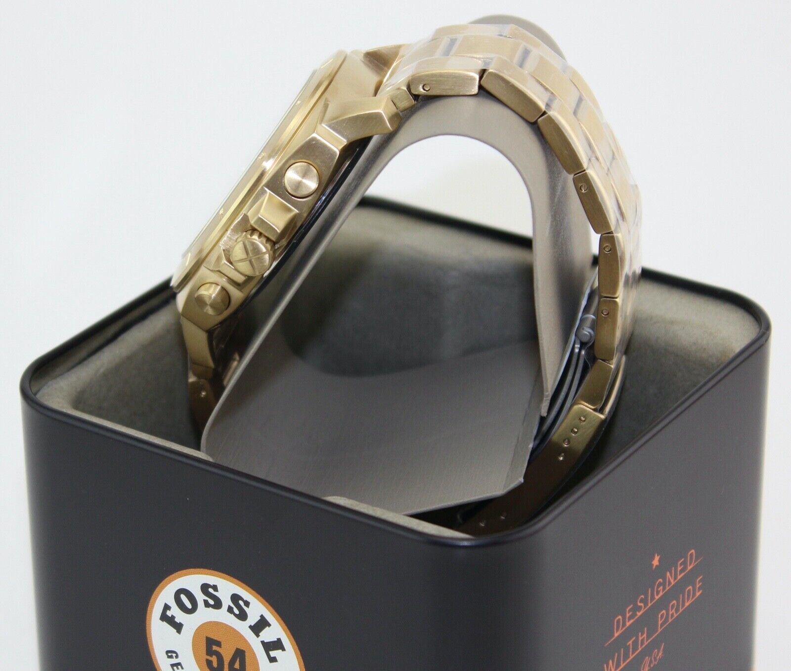Reloj Fossil Privateer Sport Hombre Acero Dorado - Vista 5