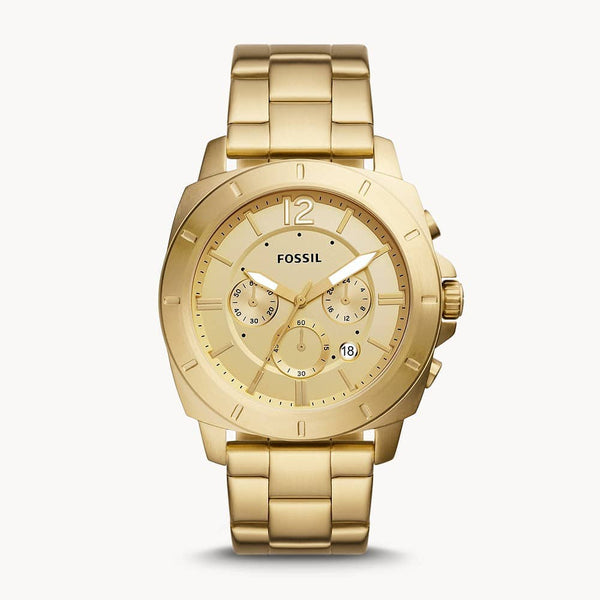 Reloj Fossil Privateer Sport Hombre Acero Dorado - Reloj original en Guatemala