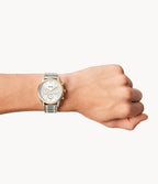 Reloj Fossil Fenmore Hombre Acero Bicolor Esfera - Vista lateral
