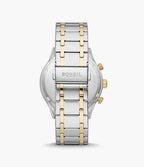 Reloj Fossil Fenmore Hombre Acero Bicolor Esfera - Detalle de esfera
