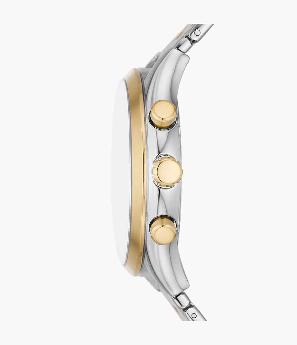 Reloj Fossil Fenmore Hombre Acero Bicolor Esfera - Vista trasera