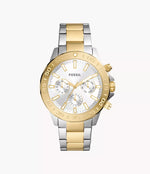 BQ2707 Reloj Fossil Bannon Hombre Pulsera Acero Bicolor Oro