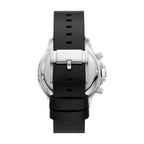 Reloj Fossil Bannon Hombre Cuero Negro - Detalle de esfera