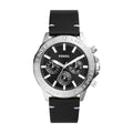Reloj Fossil Bannon Hombre Cuero Negro - Reloj original en Guatemala