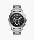 Reloj Fossil Privateer Hombre Acero Esfera Negra - Reloj original en Guatemala