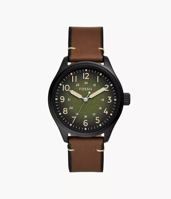 Reloj Fossil Easton Hombre Correa Cuero Marrón - Reloj original en Guatemala