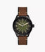 BQ2796 Reloj Fossil Easton Hombre Correa Cuero Marrón