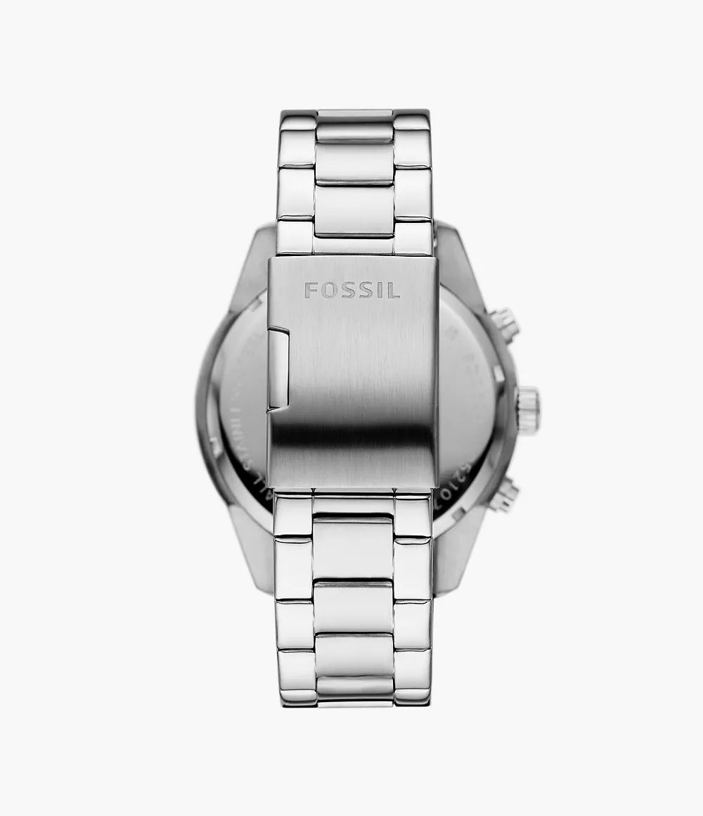 DE Reloj Fossil Brox Hombre Acero Inoxidable Negro - Vista trasera