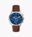 BQ2811 Reloj Fossil Fenmore Hombre Cuero Marrón Esfera