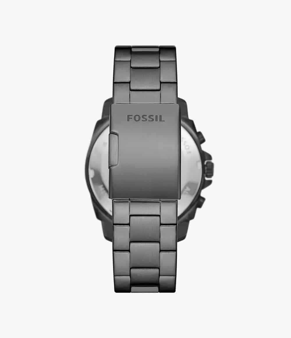 Reloj Fossil Privateer Hombre Correa Acero - Detalle de esfera