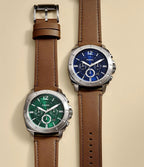 Reloj Fossil Privateer Hombre Correa Cuero Azul - Vista 5