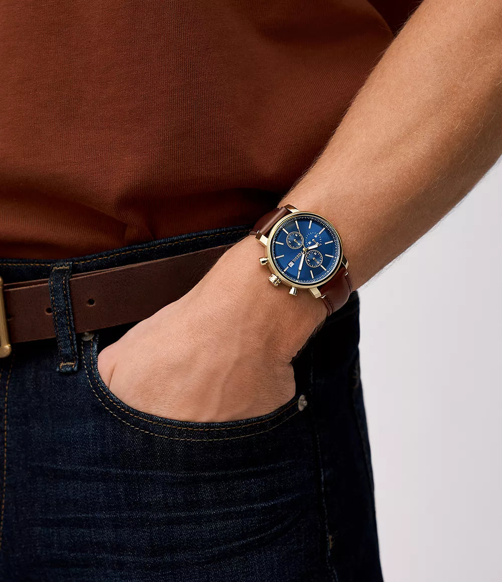 BQ2848 Rhett de hombre pulsera de cuero