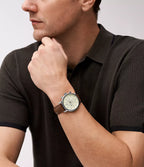 Reloj Fossil Rhett Hombre Cuero Marrón - Vista 5