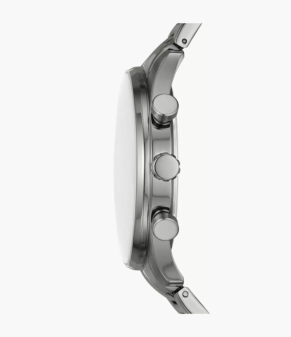 Reloj Fossil Sullivan Hombre Acero Gunmetal - Vista trasera