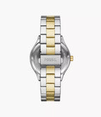 DE Reloj Fossil Fenmore Hombre Acero Bicolor - Detalle de esfera
