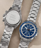 Reloj Fossil Autocross Hombre Correa de Acero Azul - Vista 5
