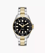 BQ2885 Reloj Fossil Dalton Hombre Correa Acero Bicolor