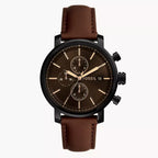 DE Reloj Fossil Rhett Hombre Correa Cuero Marrón - Reloj original en Guatemala
