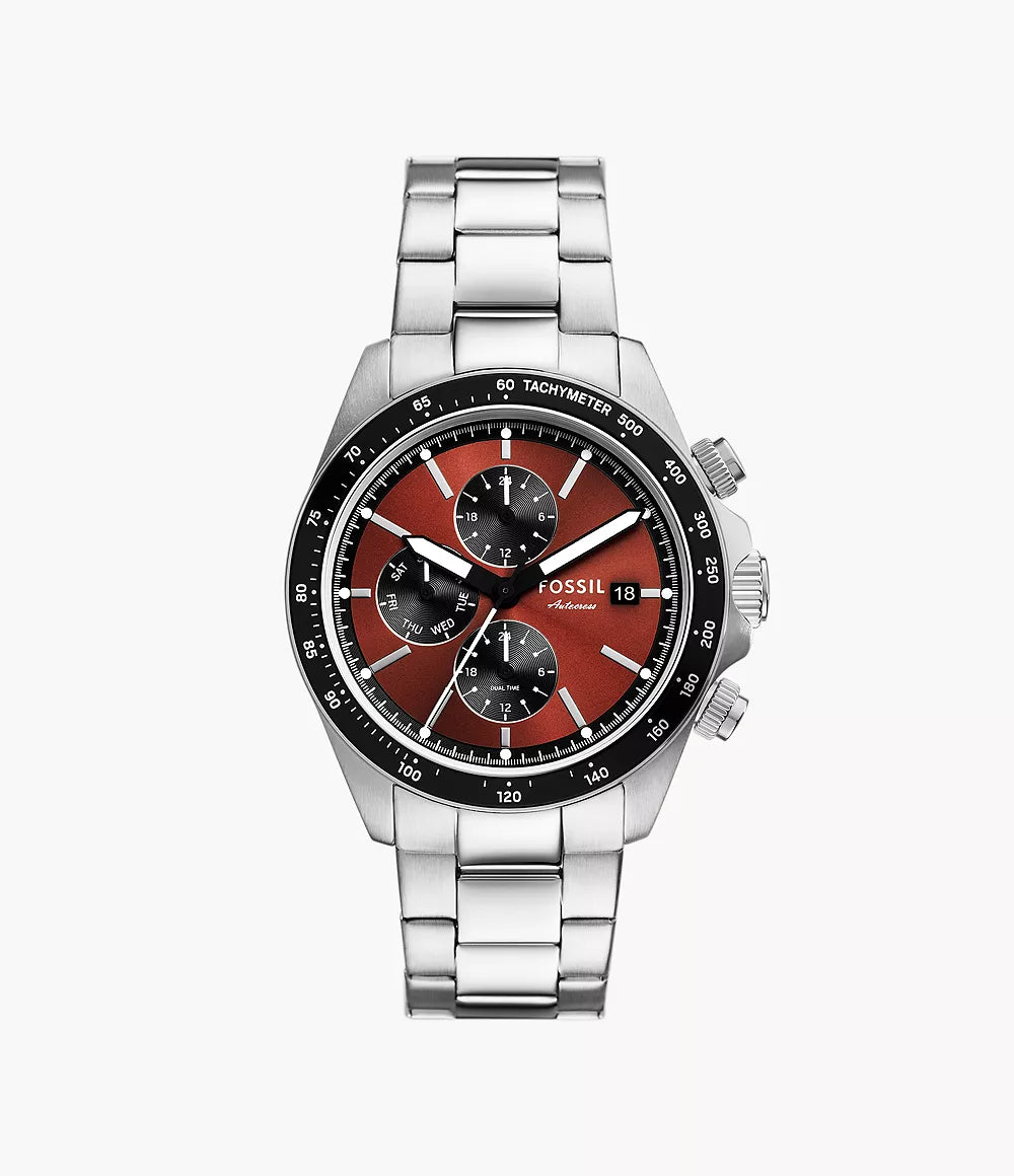 Fossil Autocross Reloj para caballero pulsera de metal - Reloj original en Guatemala