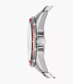 Reloj Fossil Dalton Hombre Pulsera Acero Bisel - Vista trasera
