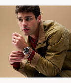 Reloj Fossil Dalton Hombre Pulsera Acero Bisel - Vista 5