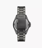 DE Reloj Fossil Dalton Hombre Acero Gunmetal Esfera - Detalle de esfera