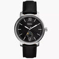 Reloj Fossil Rhett Hombre Correa Cuero Negro - Reloj original en Guatemala