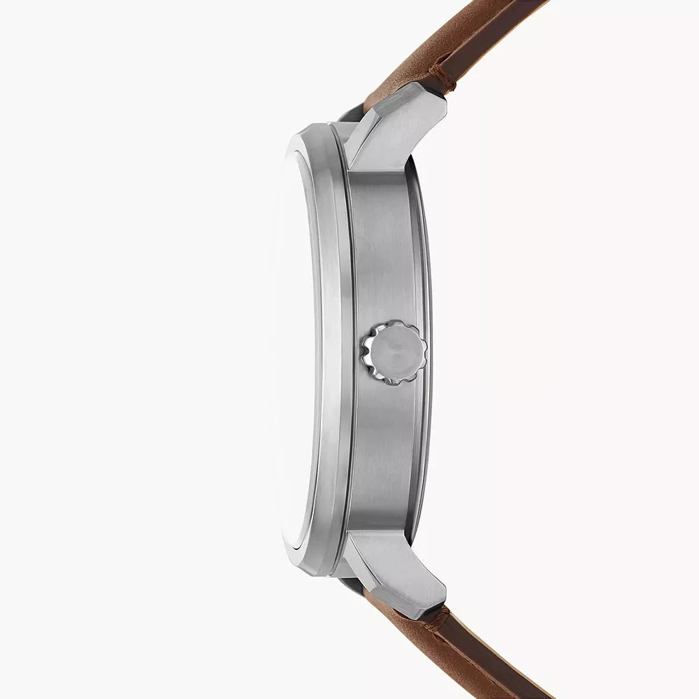 Reloj Fossil Rhett Hombre Correa Piel Marrón - Vista 5