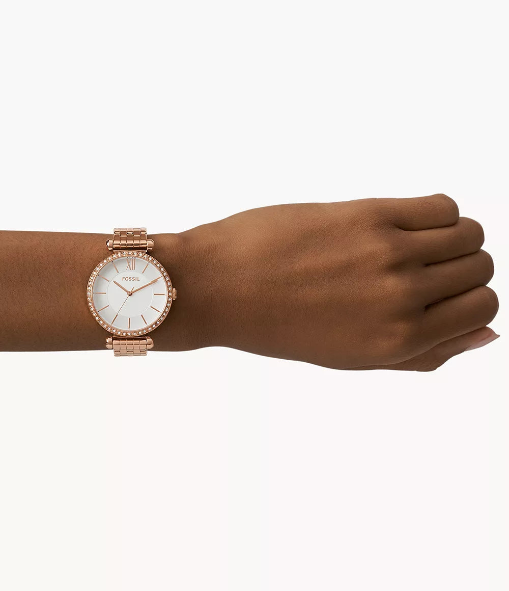 BQ3497 Reloj Tillie de dama banda de metal 36 mm