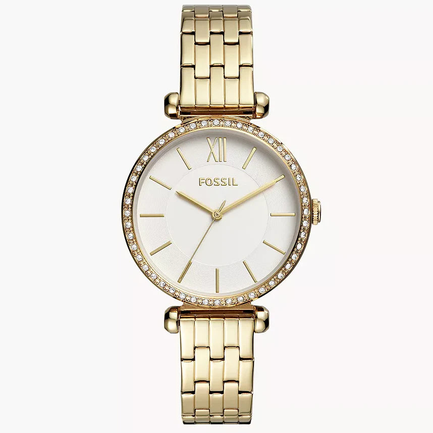 Reloj Fossil Tillie Mujer Metal Dorado Cristales - Reloj original en Guatemala