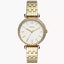 BQ3498 Reloj Fossil Tillie Mujer Metal Dorado Cristales