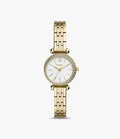 Reloj Fossil Tillie Mujer Correa Acero Dorado - Reloj original en Guatemala