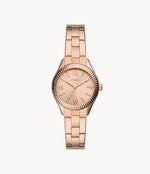 BQ3639 Reloj Fossil Rye Mujer Acero Rose Gold