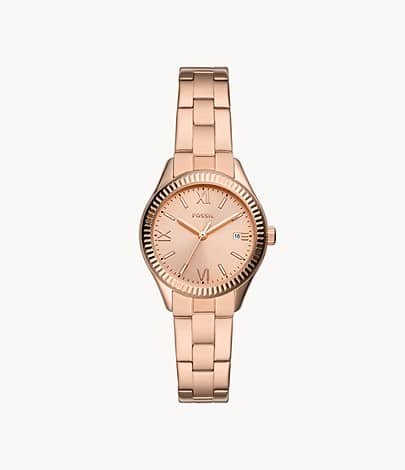 Reloj Fossil Rye Mujer Acero Rose Gold - Reloj original en Guatemala