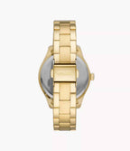 RYE Reloj Fossil Rye Mujer Acero Inoxidable Dorado - Detalle de esfera