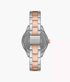 RYE Reloj Fossil Rye Mujer Acero Inoxidable Plateado - Detalle de esfera