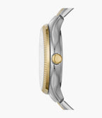RYE Reloj Fossil Rye Mujer Acero Bicolor Esfera - Vista trasera