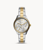 BQ3762-RYE Reloj Fossil Rye Mujer Acero Bicolor Esfera