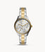 BQ3762-RYE Reloj Fossil Rye Mujer Acero Bicolor Esfera