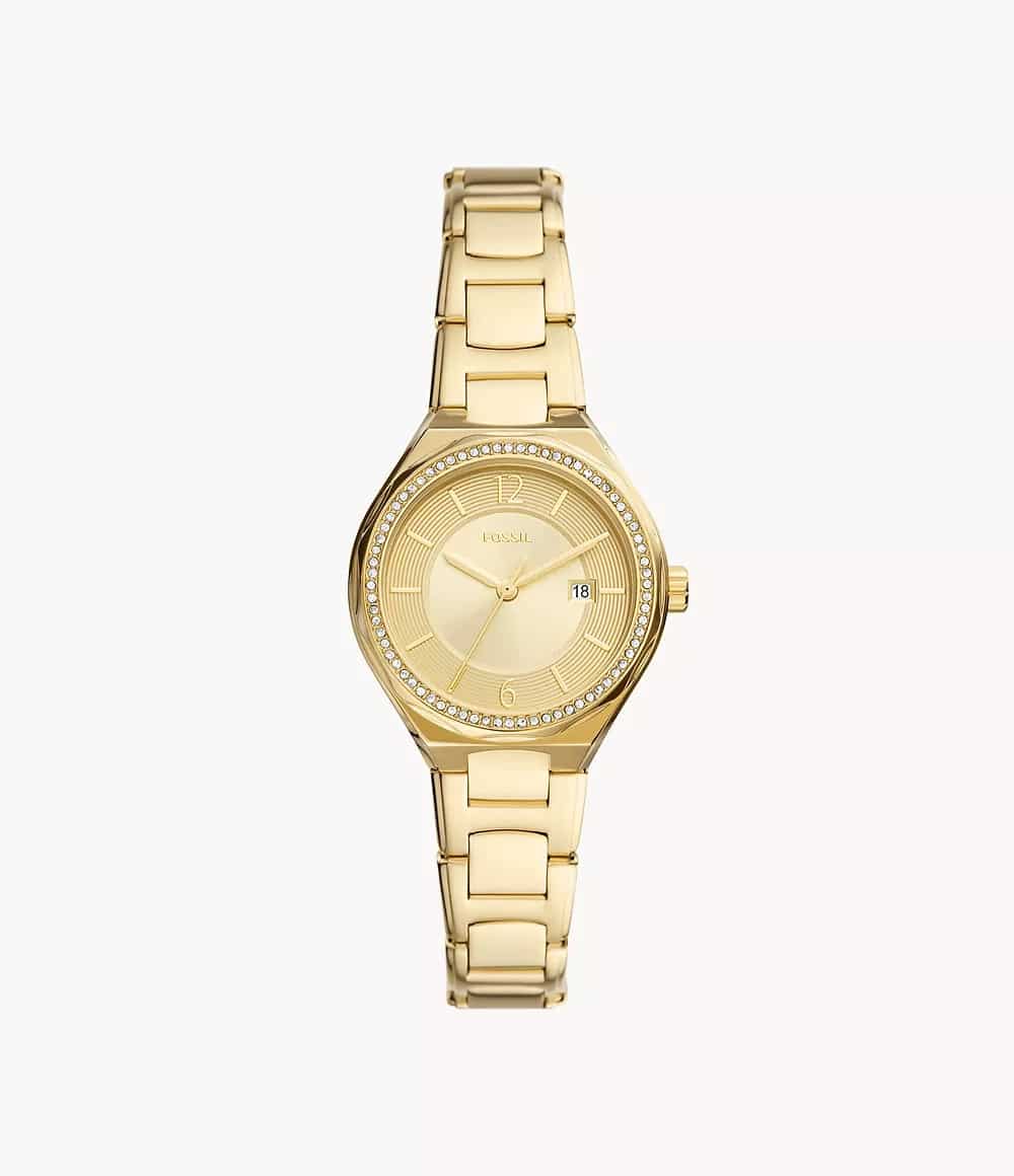 Reloj Fossil Eevie Mujer Acero Inoxidable Dorado - Reloj original en Guatemala