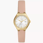 BQ3804 Reloj Fossil Eevie Mujer Cuero Rosa Dorado