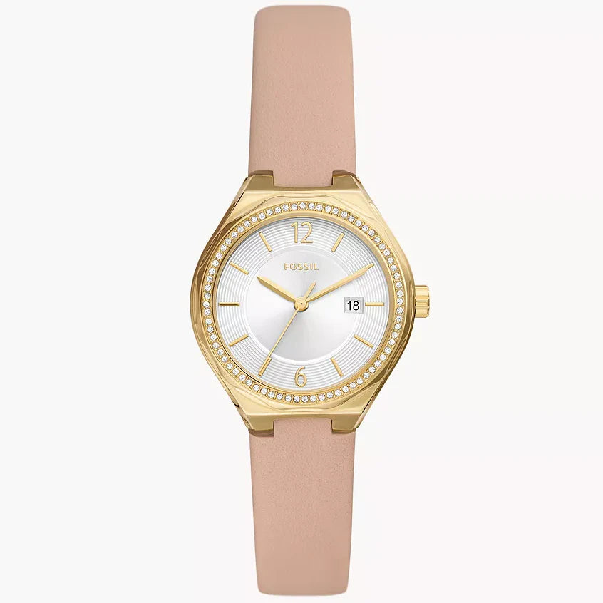 Reloj Fossil Eevie Mujer Cuero Rosa Dorado - Reloj original en Guatemala