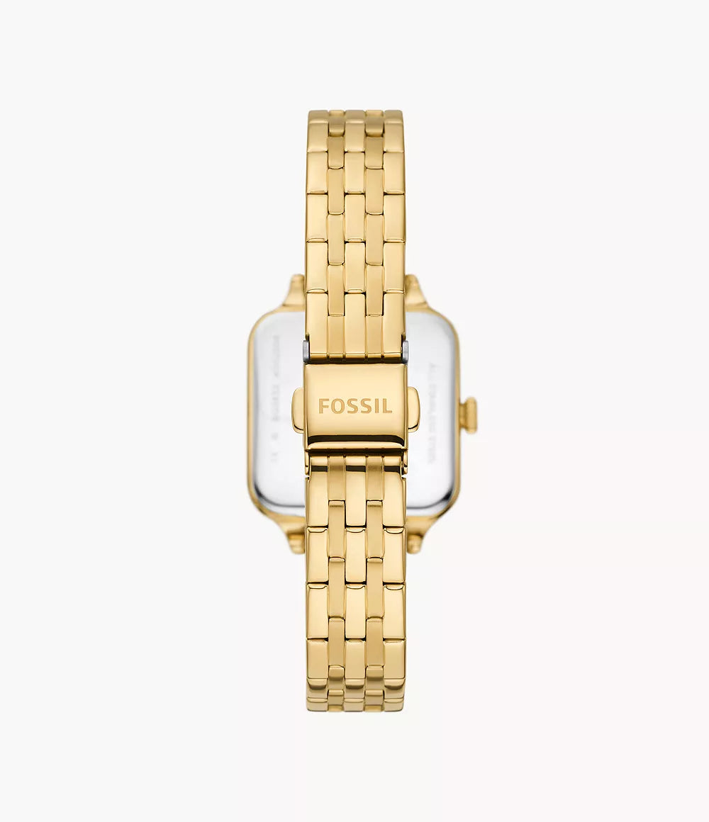 Reloj Fossil Colleen Mujer Acero Dorado - Vista trasera