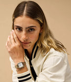 Reloj Fossil Colleen Mujer Acero Dorado - Vista lateral