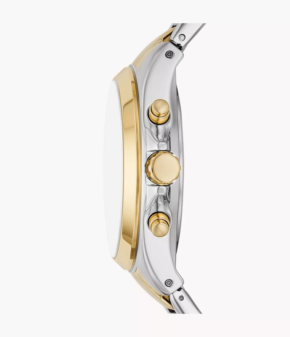 Reloj Fossil Modern Courier Mujer Acero Bicolor - Vista lateral