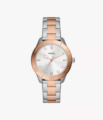 BQ3887 Reloj Fossil Dayle Mujer Correa Acero Plata Oro