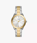 BQ3888 Reloj Fossil Dayle Mujer Acero Inoxidable Bicolor