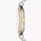 Reloj Fossil Tillie Mujer Metal Bicolor Blanco - Vista trasera