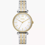 BQ3902 Reloj Fossil Tillie Mujer Metal Bicolor Blanco