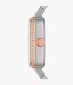 Reloj Fossil Colleen Mujer Correa Acero Bicolor - Vista trasera